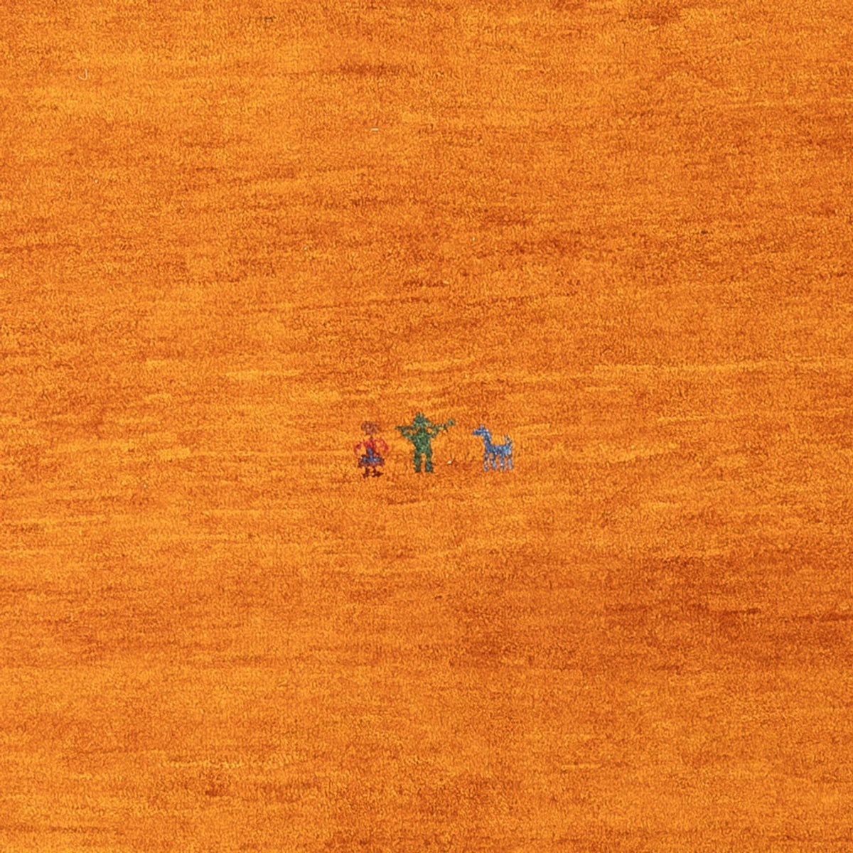 Gabbeh-matta - persisk - 178 x 123 cm - orange