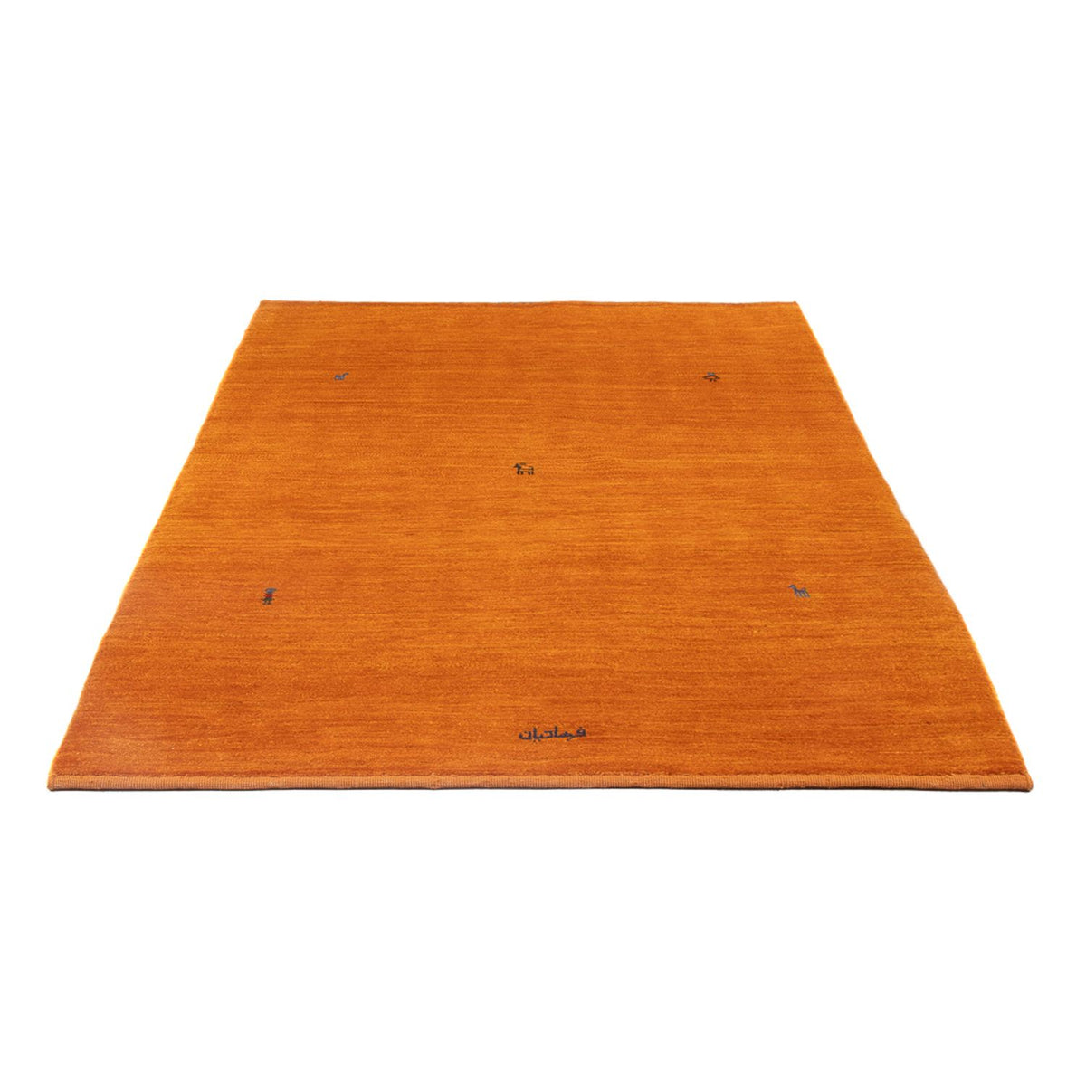 Gabbeh-matta - persisk - 190 x 120 cm - orange