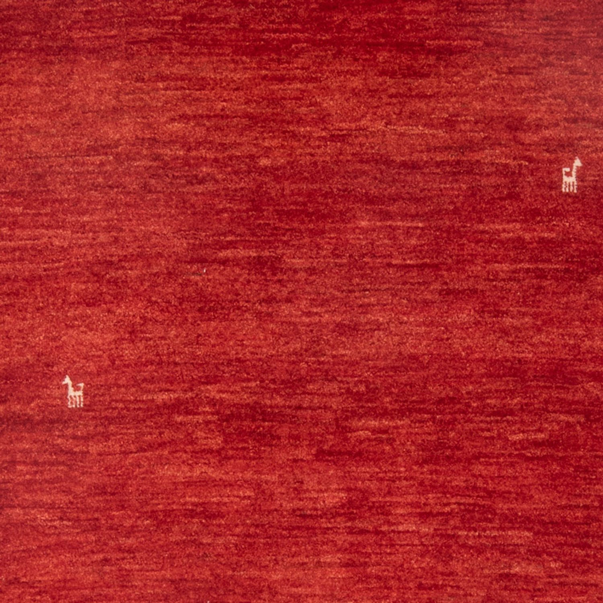 Gabbeh-matta - persisk - 145 x 101 cm - röd