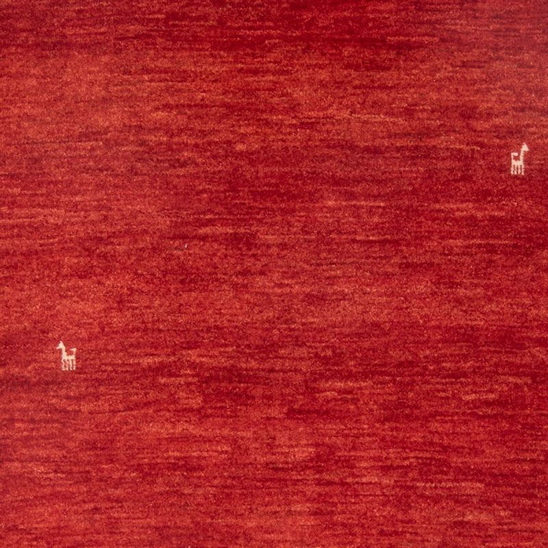 Gabbeh-matta - persisk - 145 x 101 cm - röd