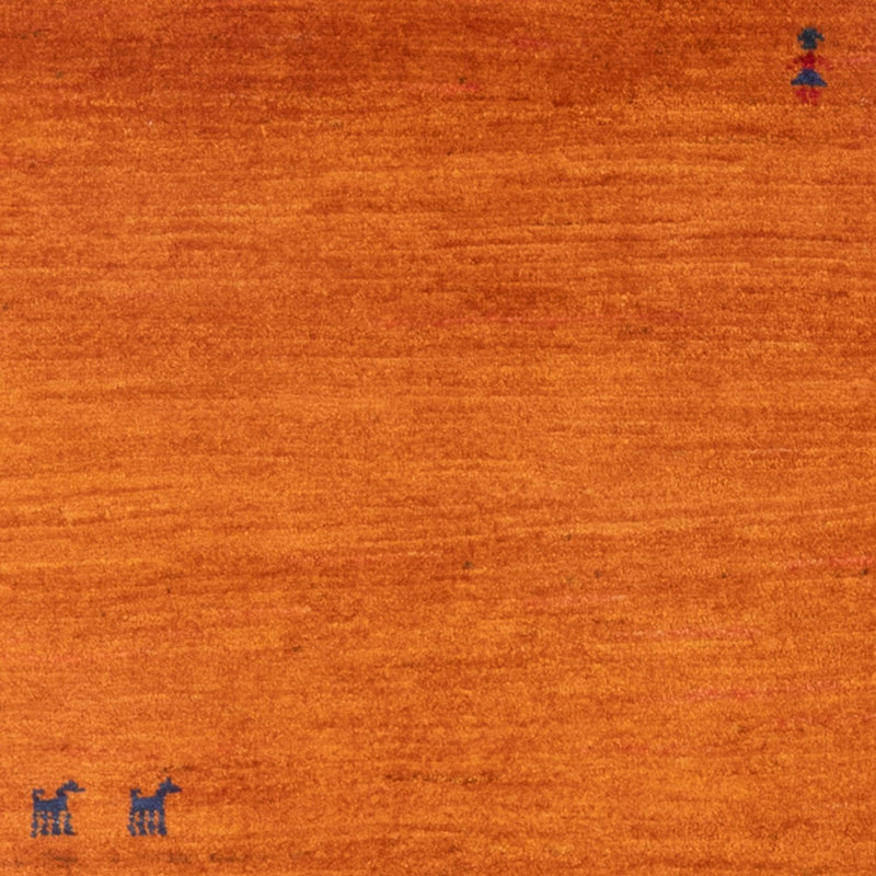 Gabbeh-matta - persisk - 147 x 104 cm - orange