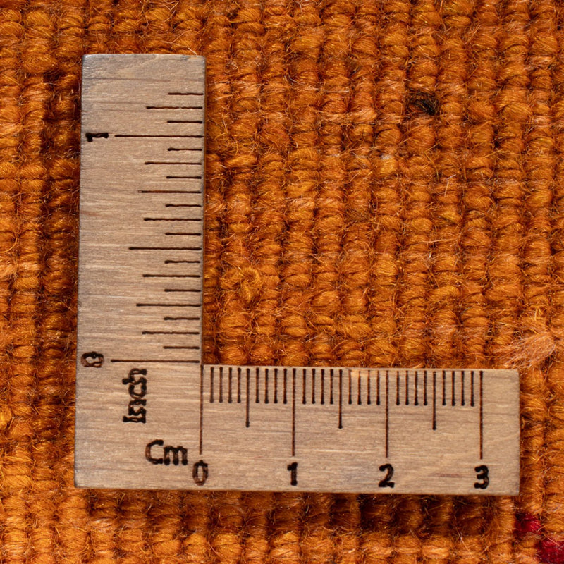 Gabbeh-matta - persisk - 138 x 104 cm - terrakotta