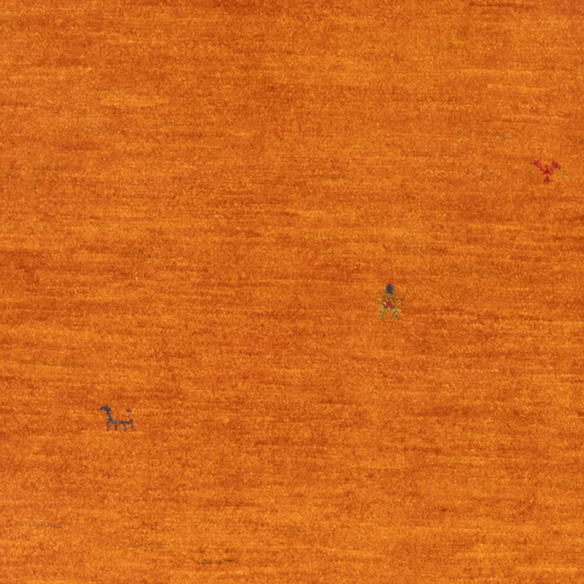 Gabbeh-matta - persisk - 146 x 100 cm - terrakotta