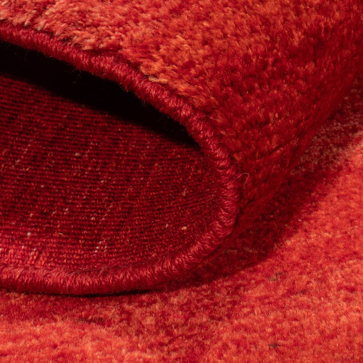 Gabbeh-matta - persisk - 140 x 104 cm - röd