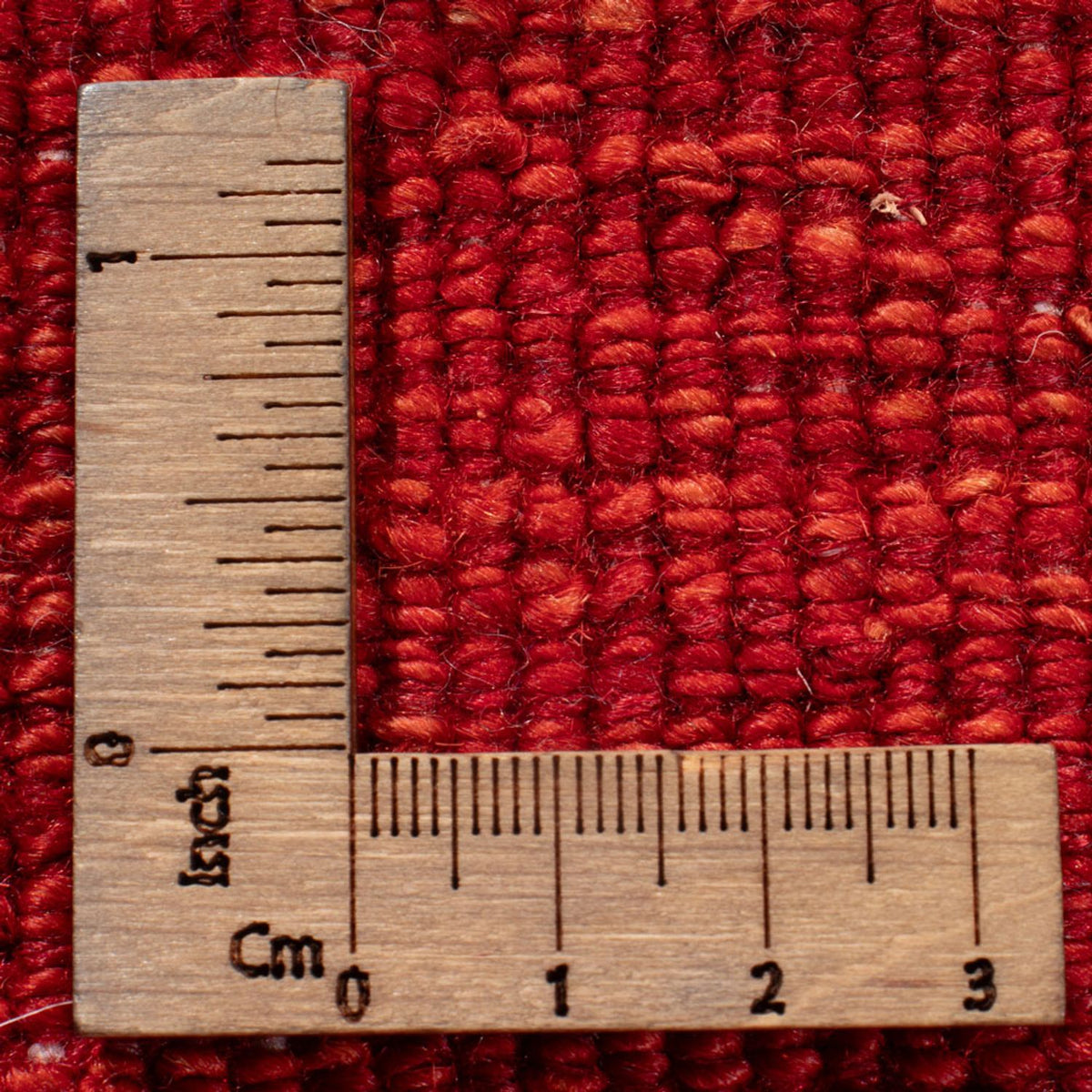 Gabbeh-matta - persisk - 140 x 104 cm - röd