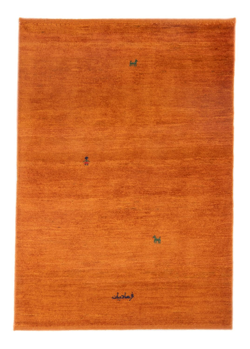 Gabbeh-matta - persisk - 152 x 103 cm - terrakotta