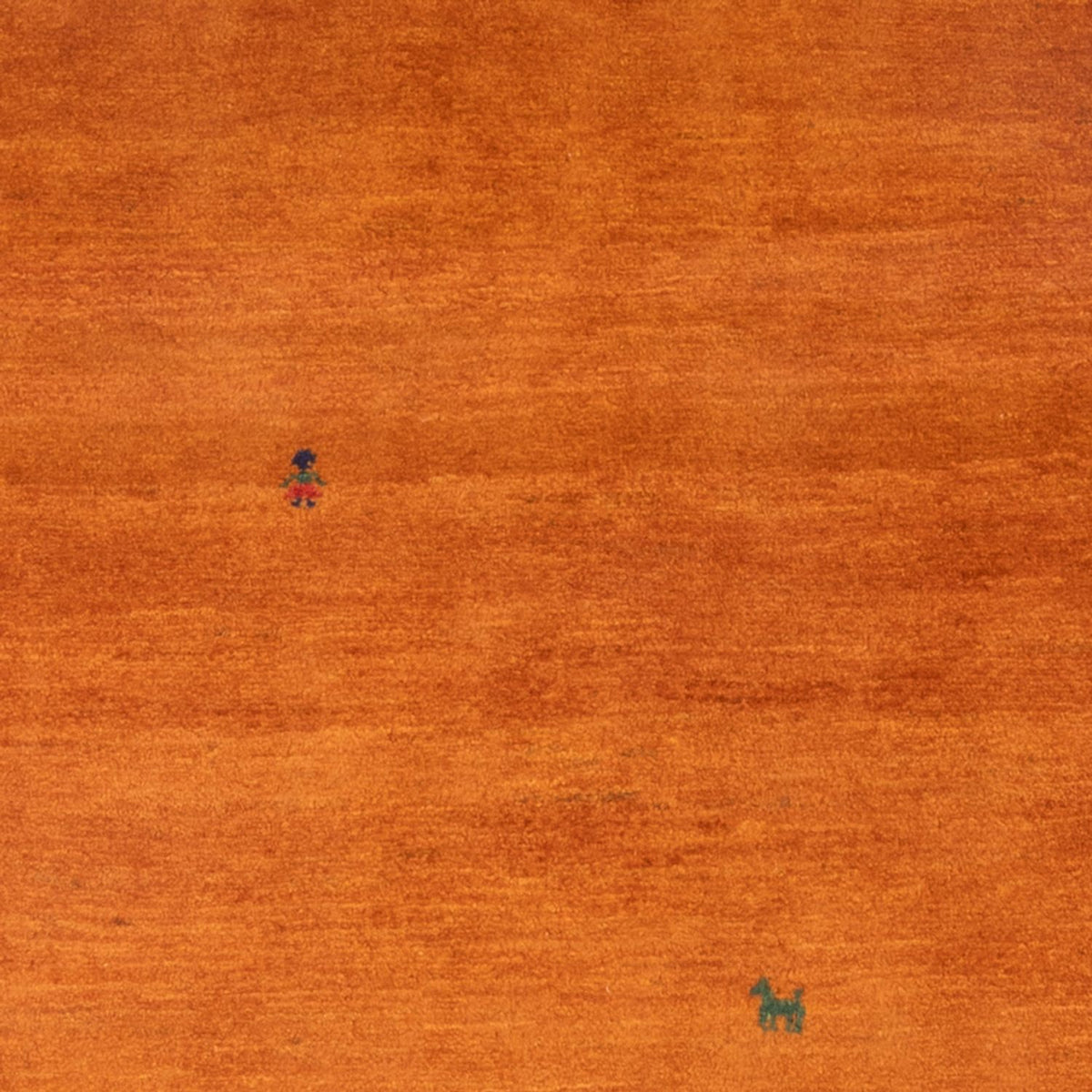 Gabbeh-matta - persisk - 152 x 103 cm - terrakotta