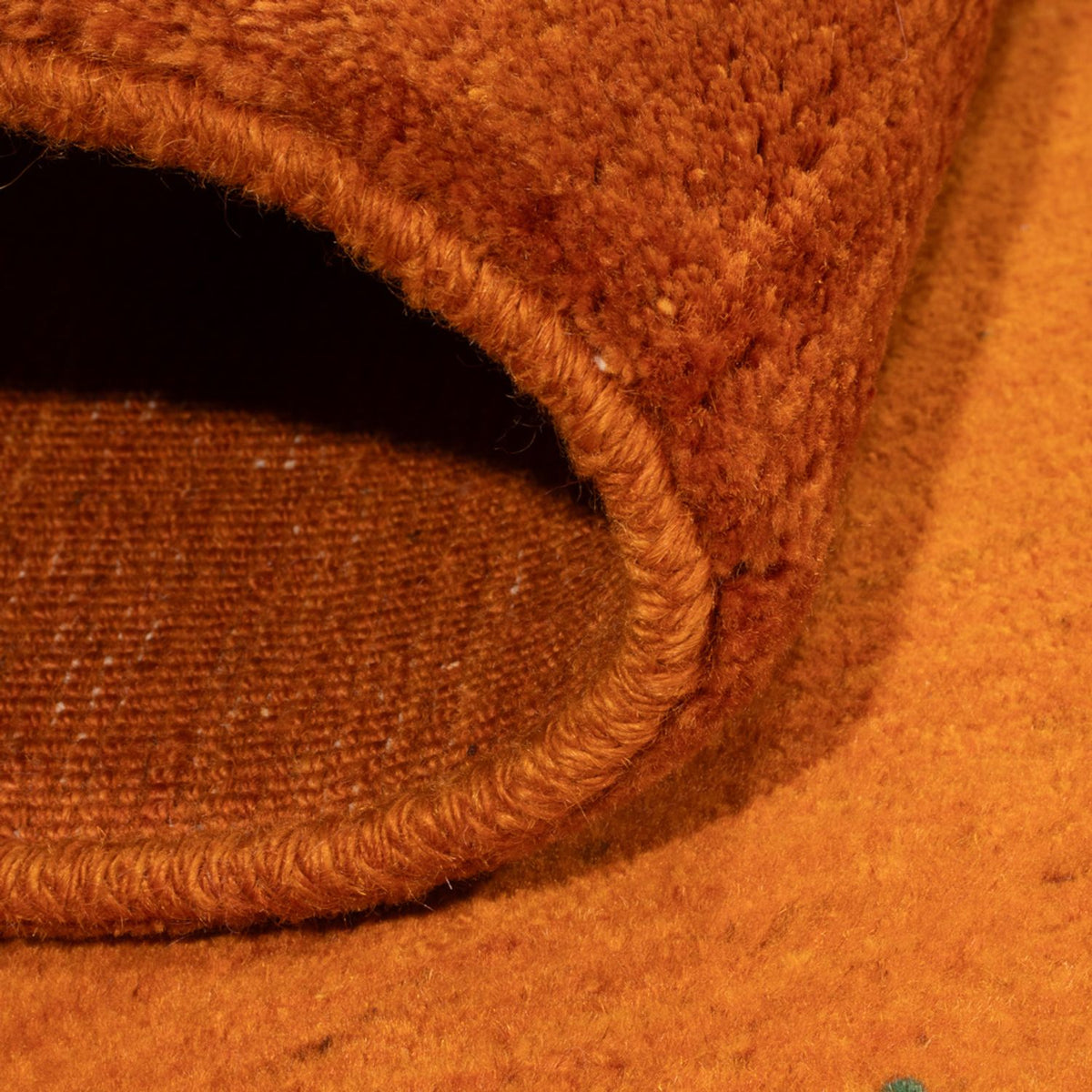 Gabbeh-matta - persisk - 152 x 103 cm - terrakotta