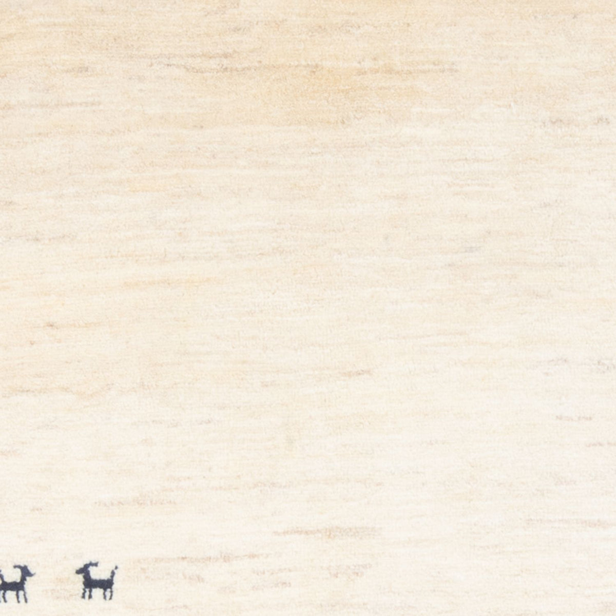 Gabbeh-matta - persisk - 150 x 102 cm - vit