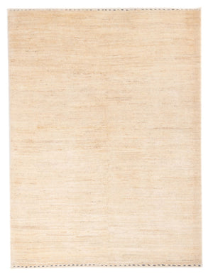 Gabbeh-matta - persisk - 141 x 106 cm - ljusbeige