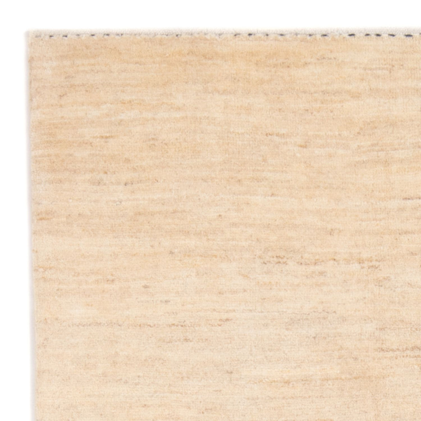 Gabbeh-matta - persisk - 141 x 106 cm - ljusbeige