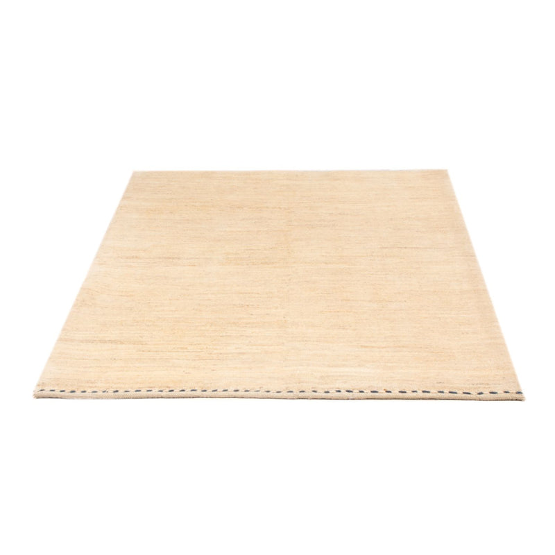 Gabbeh-matta - persisk - 141 x 106 cm - ljusbeige