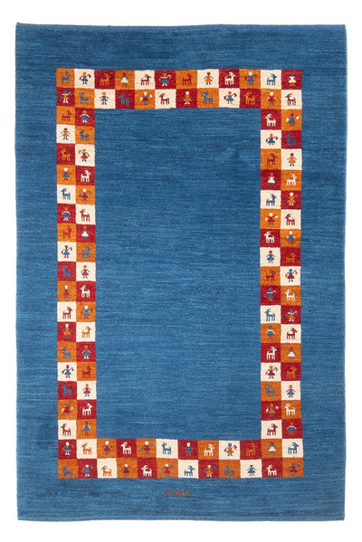 Persisk Gabbeh Mattan 122x176cm - Perserteppich Wollteppich