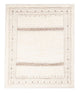 Gabbeh-matta - persisk - 142 x 100 cm - vit
