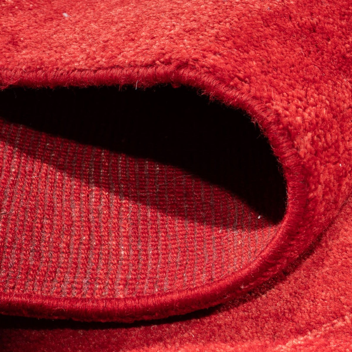 Gabbeh-matta - persisk - 390 x 316 cm - röd