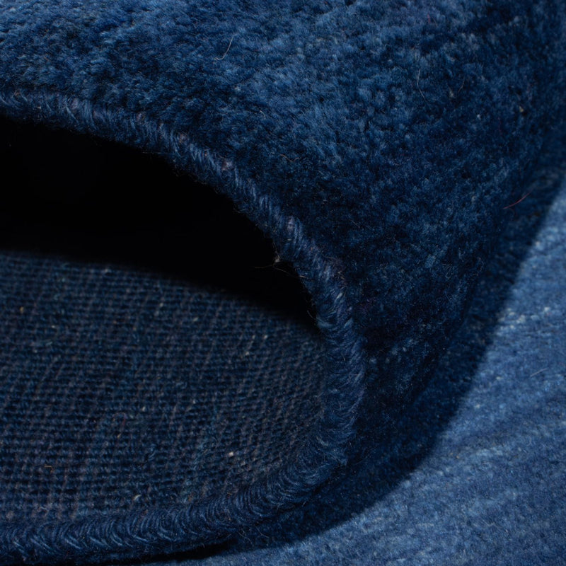 Gabbeh-matta - persisk - 158 x 107 cm - mörkblå