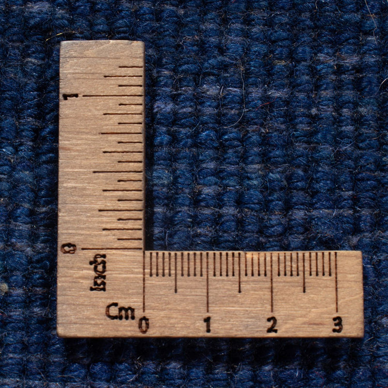 Gabbeh-matta - persisk - 158 x 107 cm - mörkblå