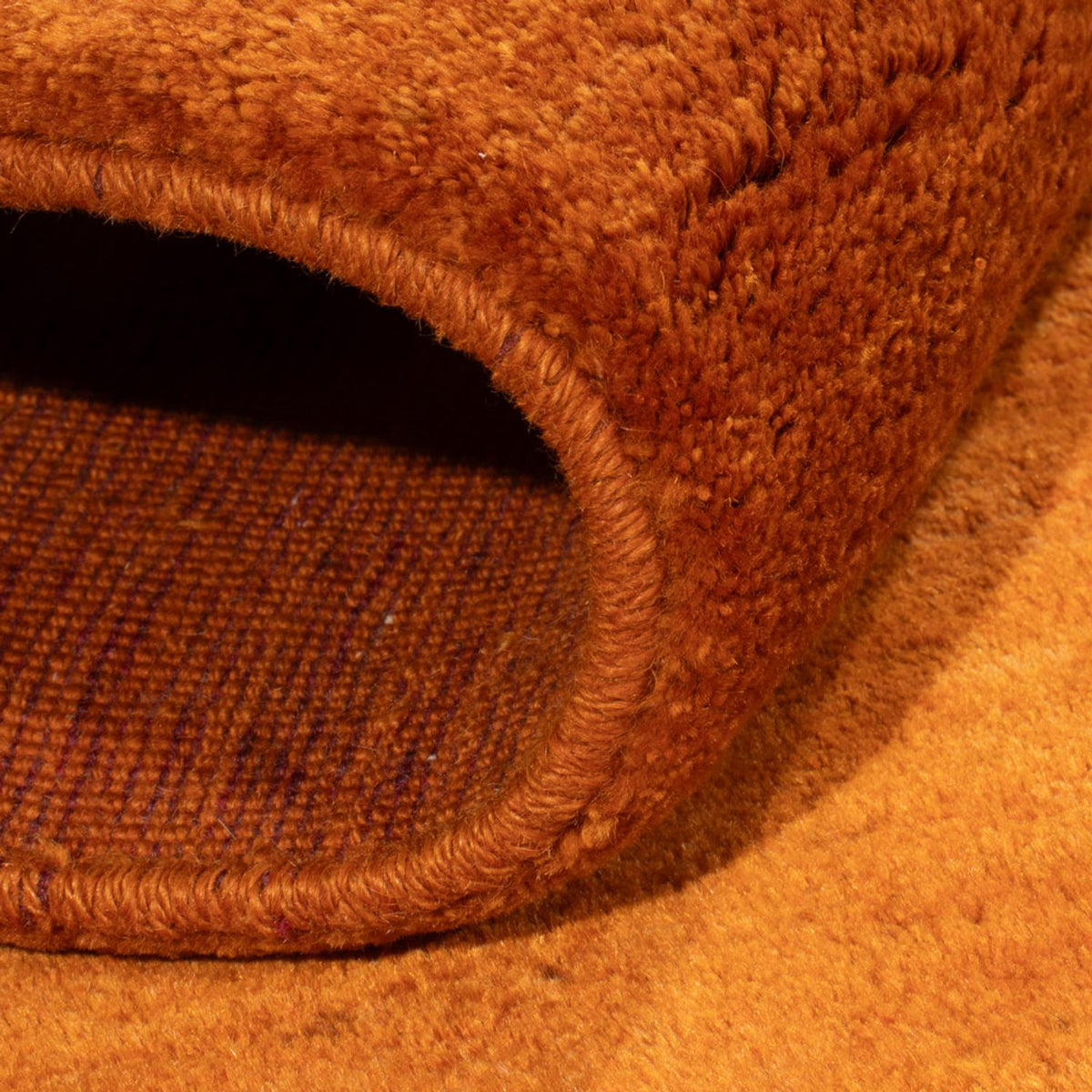 Gabbeh-matta - persisk - 155 x 112 cm - terrakotta