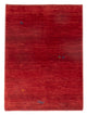 Gabbeh-matta - persisk - 147 x 101 cm - mörkröd