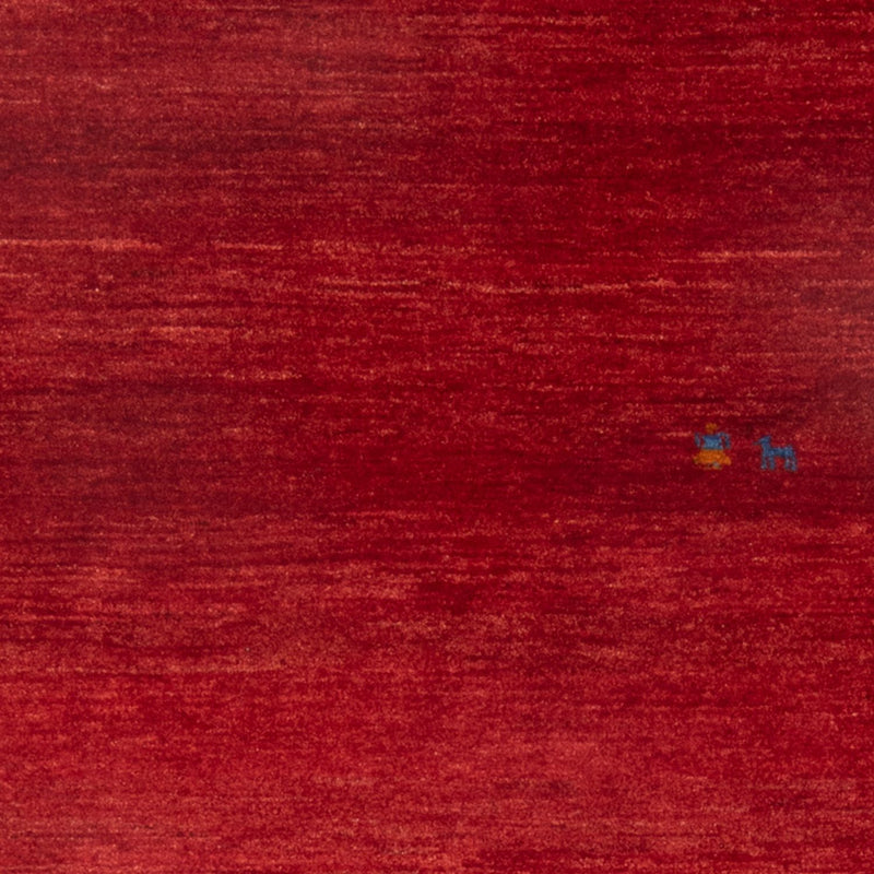 Gabbeh-matta - persisk - 147 x 101 cm - mörkröd