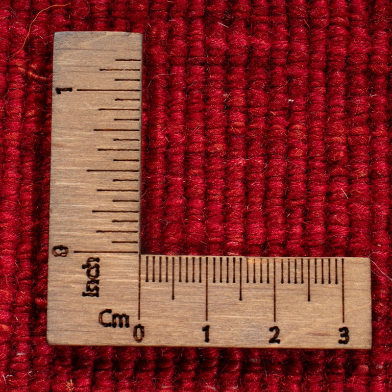 Gabbeh-matta - persisk - 147 x 101 cm - mörkröd