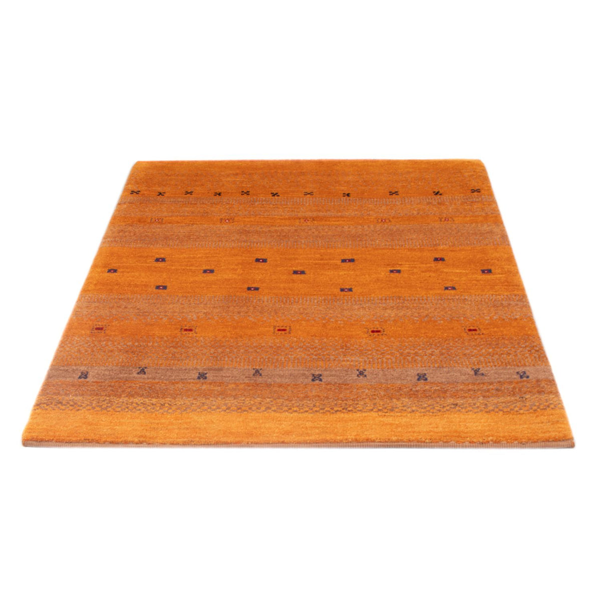 Gabbeh-matta - persisk - 145 x 100 cm - terrakotta