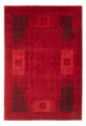 Gabbeh-matta - persisk - 180 x 127 cm - mörkröd