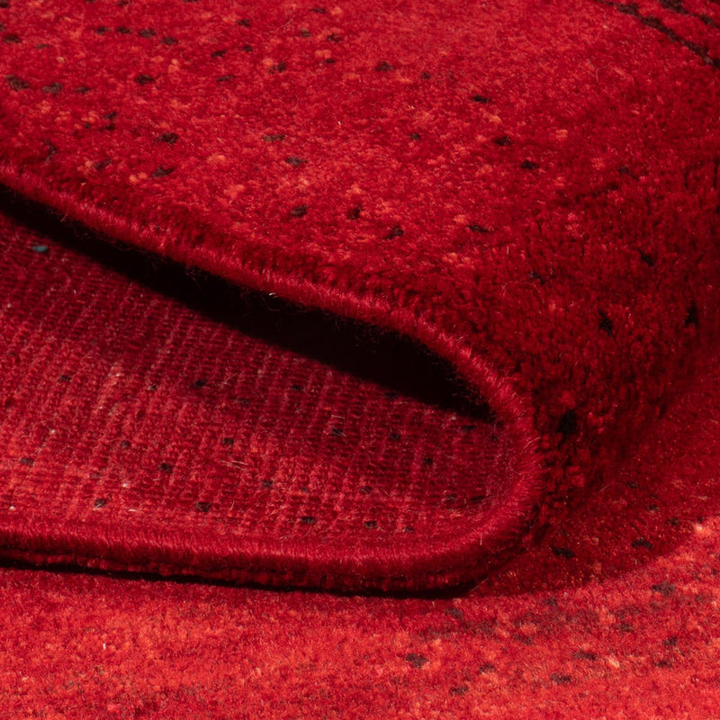 Gabbeh-matta - persisk - 180 x 127 cm - mörkröd