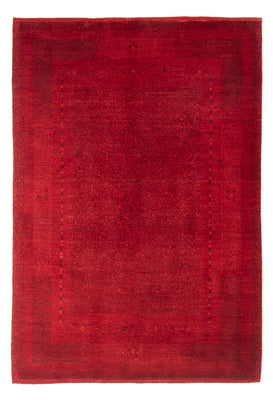 Gabbeh-matta - persisk - 177 x 128 cm - mörkröd