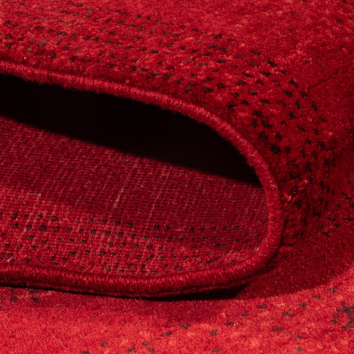 Gabbeh-matta - persisk - 177 x 128 cm - mörkröd