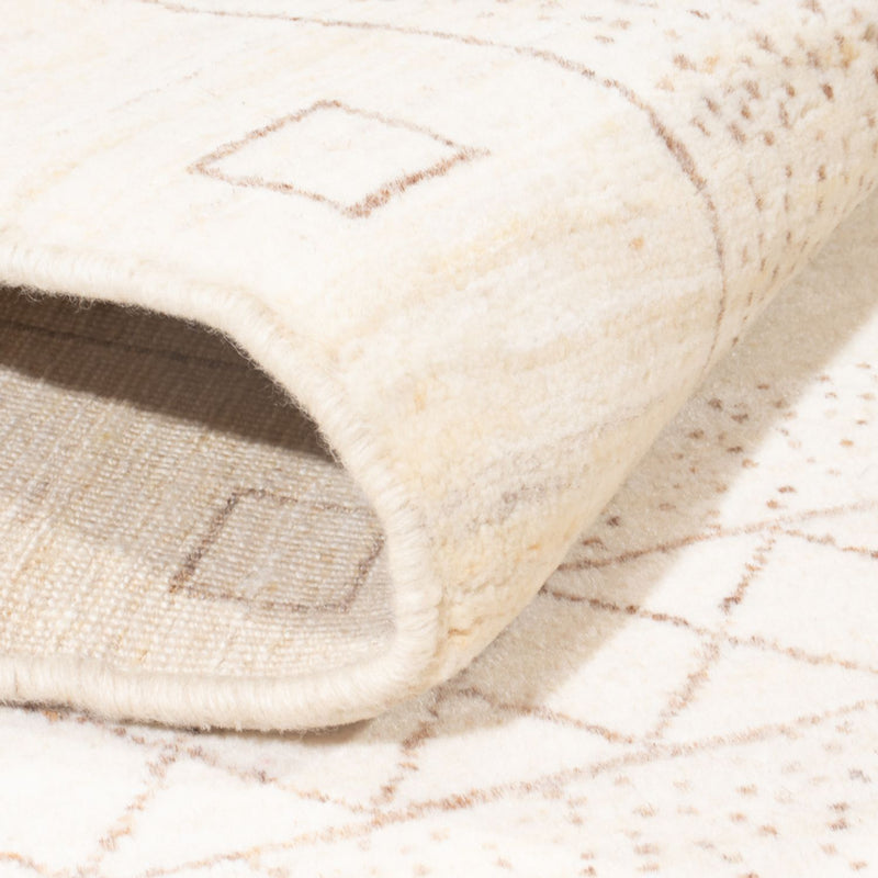 Gabbeh-matta - persisk - 180 x 120 cm - vit