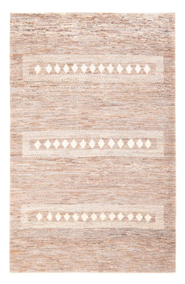 Gabbeh-matta - persisk - 180 x 120 cm - mörk beige