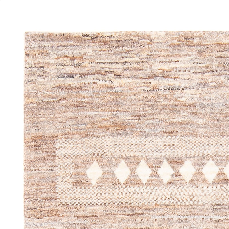 Gabbeh-matta - persisk - 180 x 120 cm - mörk beige