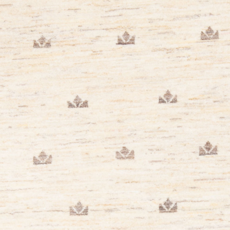 Gabbeh-matta - persisk - 145 x 96 cm - ljusbeige