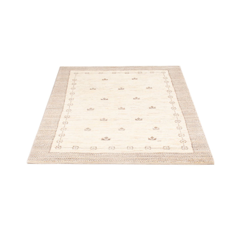 Gabbeh-matta - persisk - 145 x 96 cm - ljusbeige