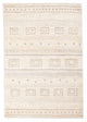 Gabbeh-matta - persisk - 175 x 120 cm - ljusbeige