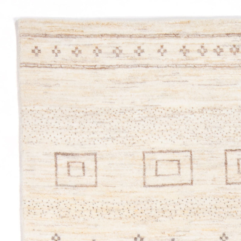 Gabbeh-matta - persisk - 175 x 120 cm - ljusbeige