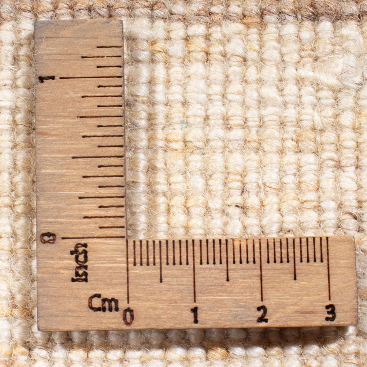 Gabbeh-matta - persisk - 175 x 120 cm - ljusbeige