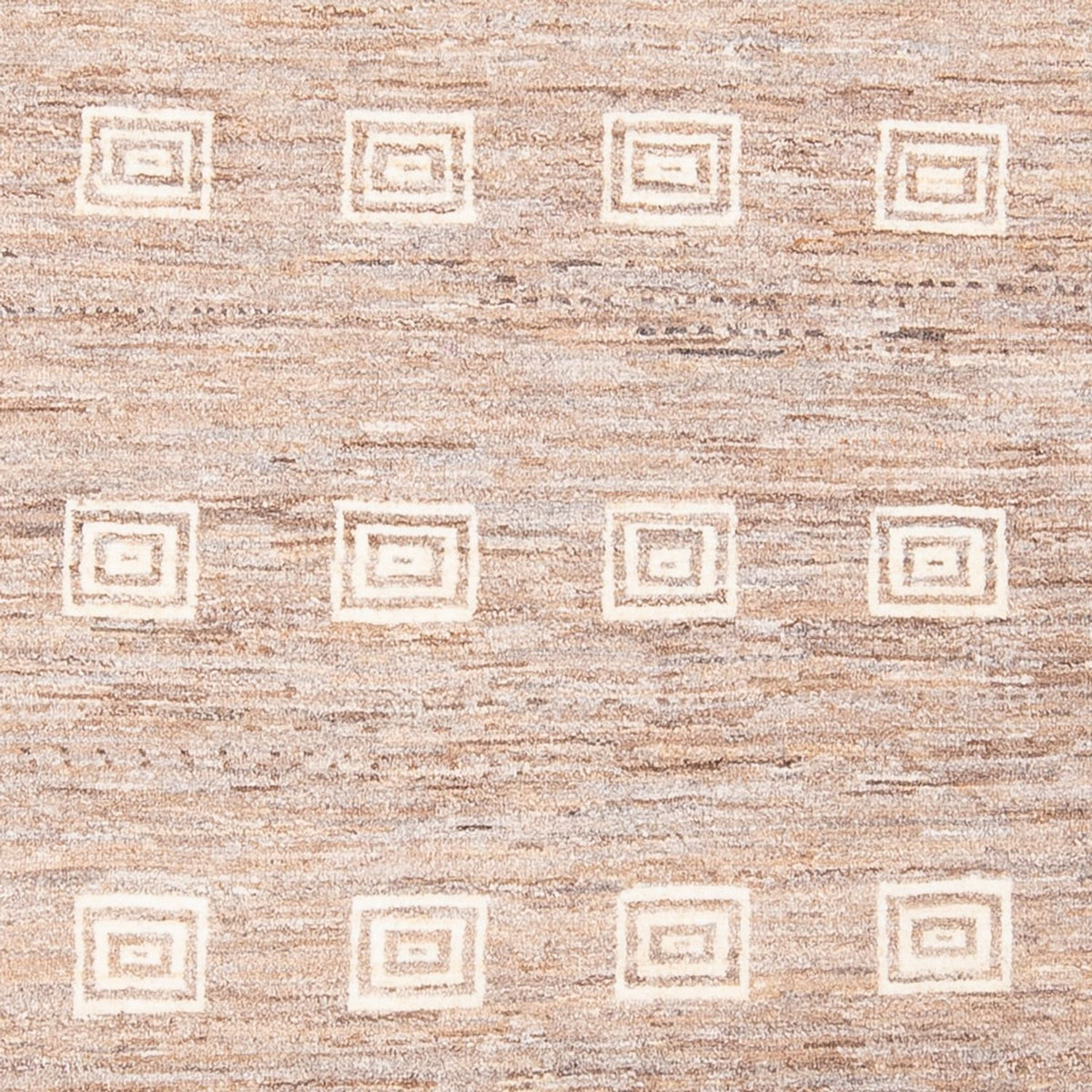Gabbeh-matta - persisk - 178 x 117 cm - mörk beige