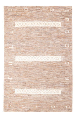 Gabbeh-matta - persisk - 171 x 116 cm - mörk beige