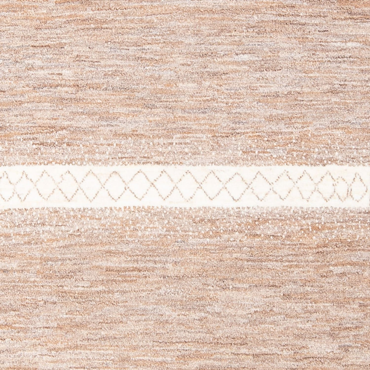 Gabbeh-matta - persisk - 171 x 116 cm - mörk beige