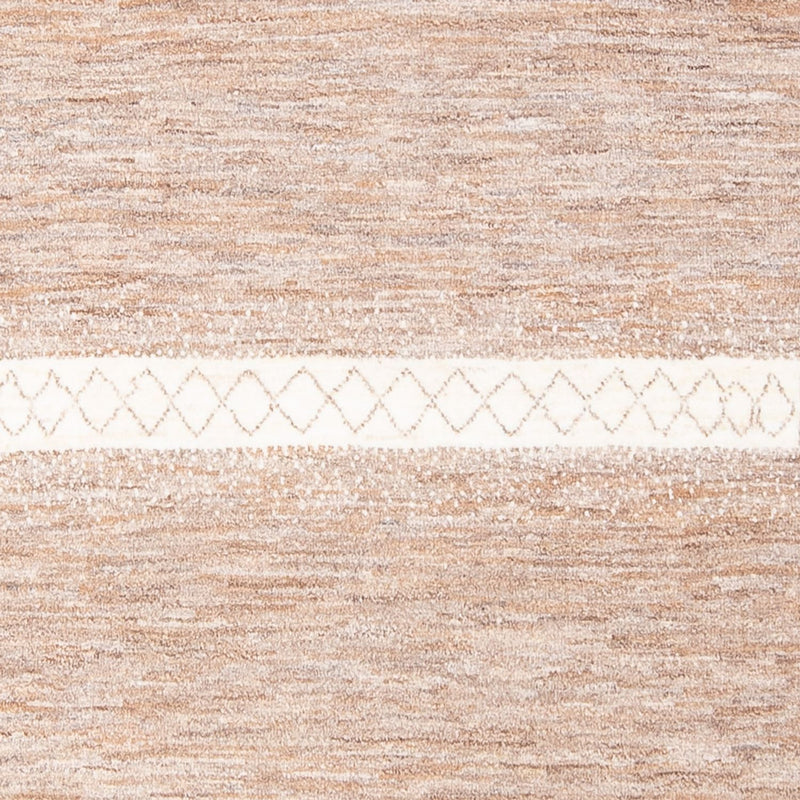 Gabbeh-matta - persisk - 171 x 116 cm - mörk beige