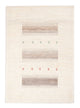 Gabbeh-matta - persisk - 147 x 100 cm - ljusbeige