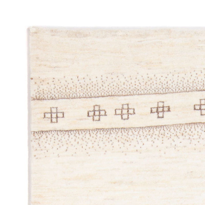 Gabbeh-matta - persisk - 144 x 103 cm - ljusbeige