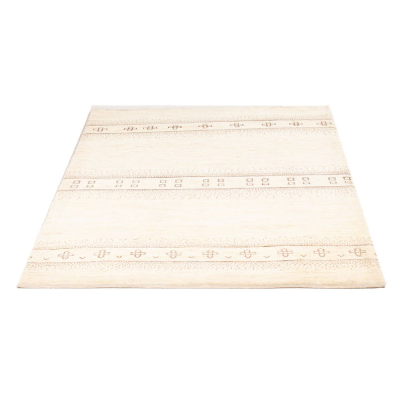 Gabbeh-matta - persisk - 144 x 103 cm - ljusbeige
