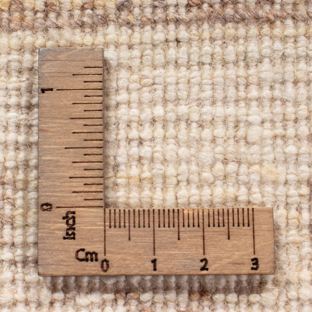 Gabbeh-matta - persisk - 144 x 103 cm - ljusbeige