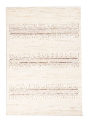 Gabbeh-matta - persisk - 145 x 96 cm - ljusbeige