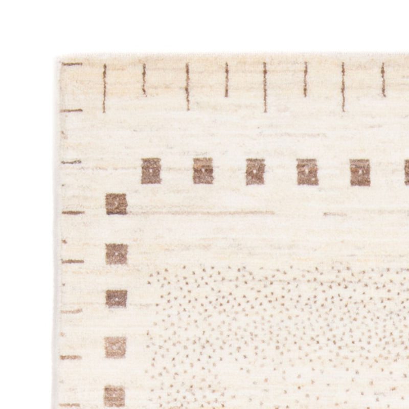 Gabbeh-matta - persisk - 155 x 98 cm - ljusbeige