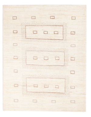 Gabbeh-matta - persisk - 148 x 102 cm - ljusbeige