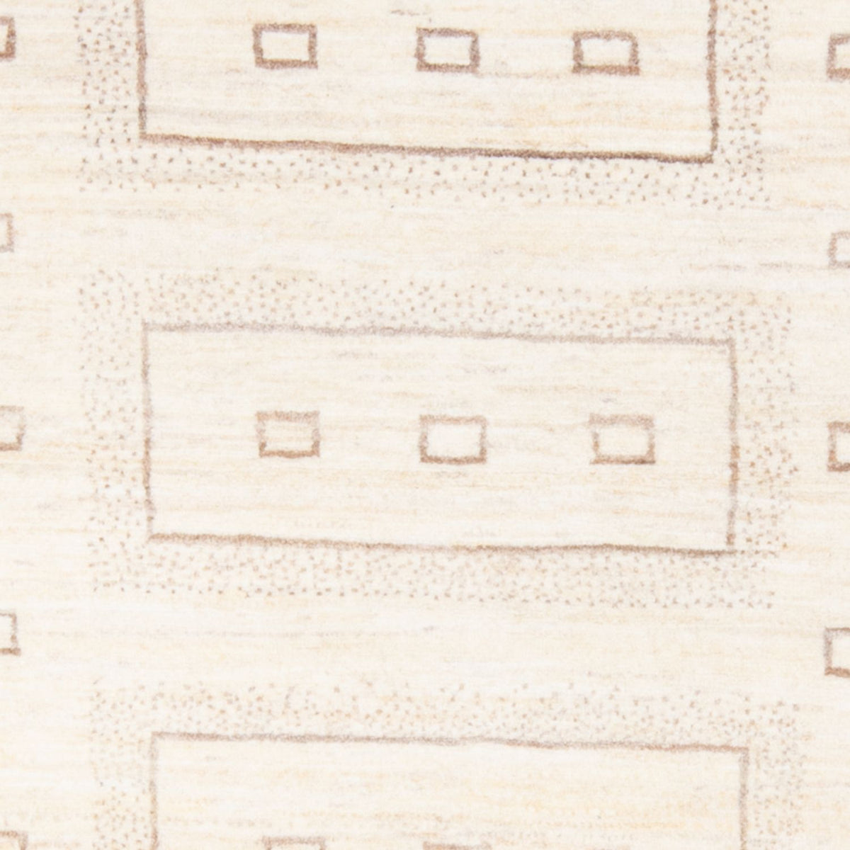 Gabbeh-matta - persisk - 148 x 102 cm - ljusbeige